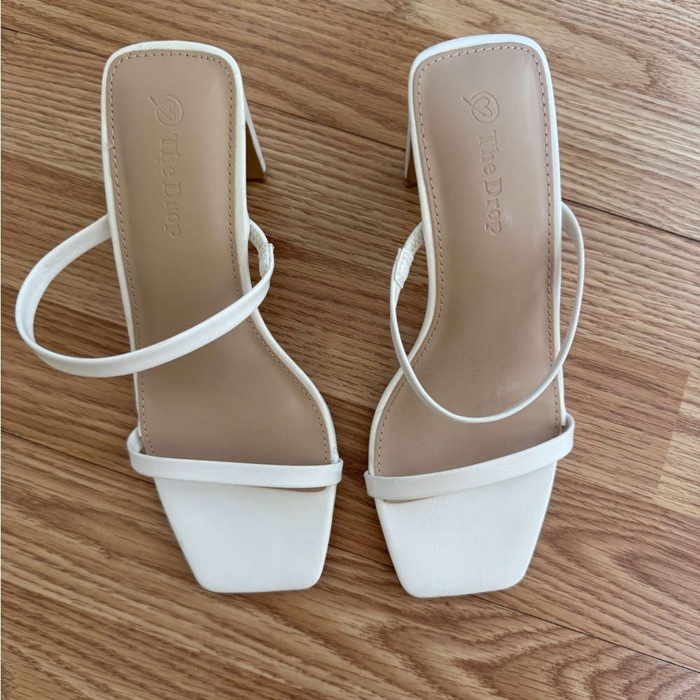 Women's White Strappy Sandals